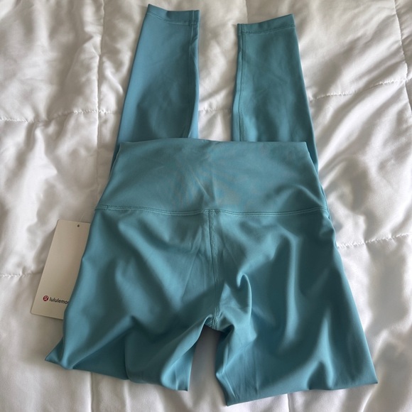 🆕💙 Lululemon Wunder Train HR Tight 28” - Washed Blue - Picture 8 of 9